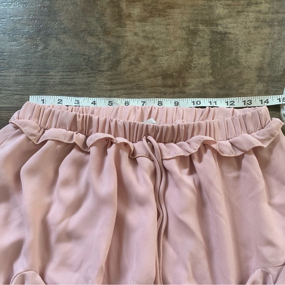 Saints & Hearts pink ruffle skort - Picture 7 of 8